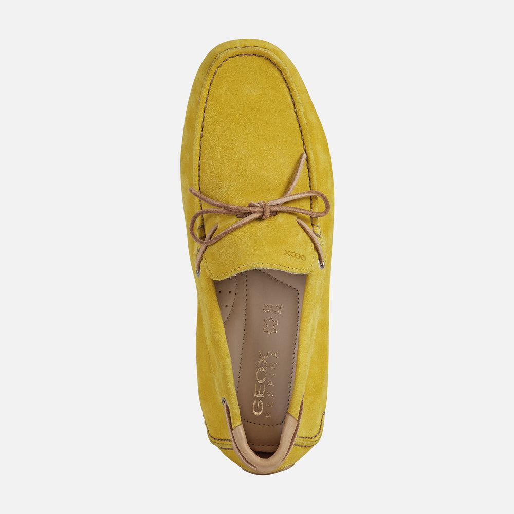 Mocassin Geox Melbourne - Jaune - Homme 435928-KXT